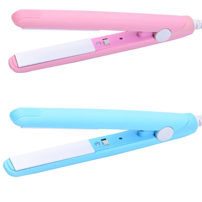 CHJ для завивки выпрямления волос 2 в 1 flat iron щипцы мини выпрямители быстрая мода