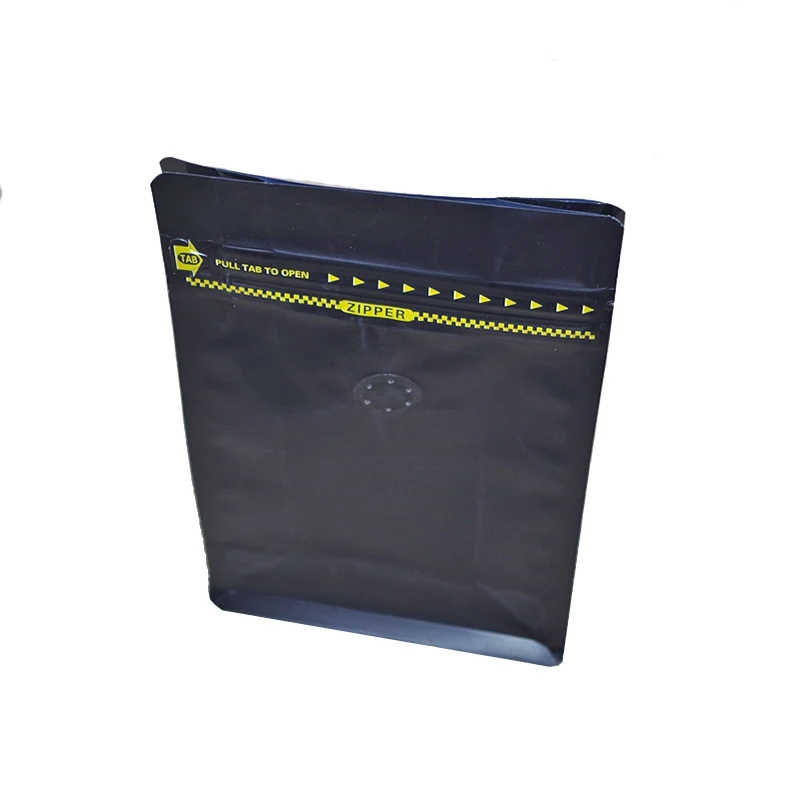 10pcs / lot 1 2pound 19.5x12cm Матовая ламинированная алюминиевая фольга запайки мешок Кофе в