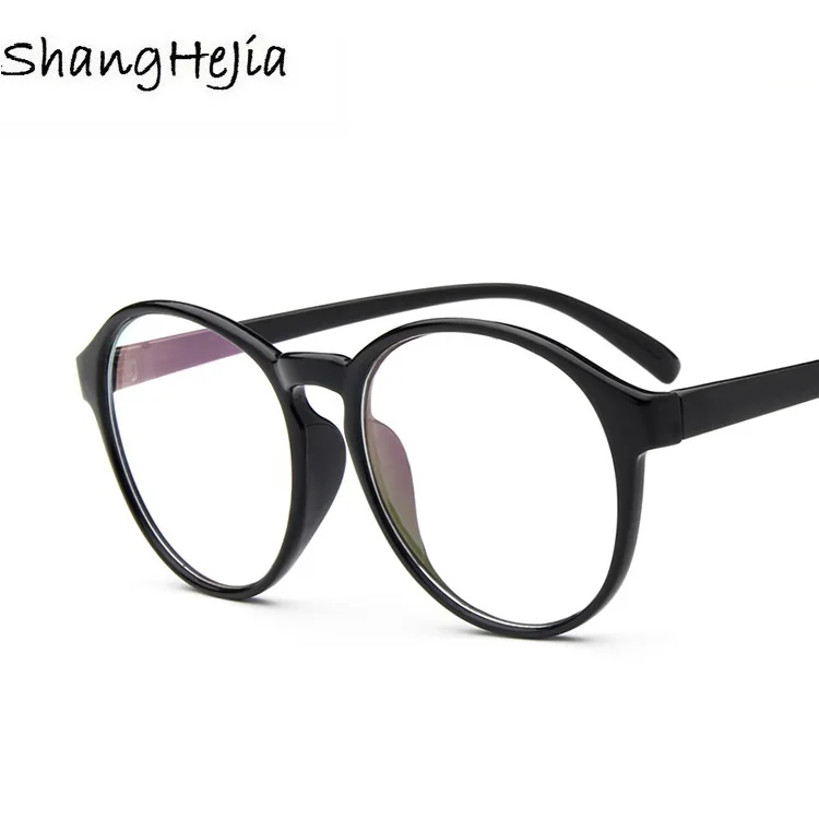 Transpaent зрелище очки в круглой оправе оправа с прозрачными линзами Для женщин