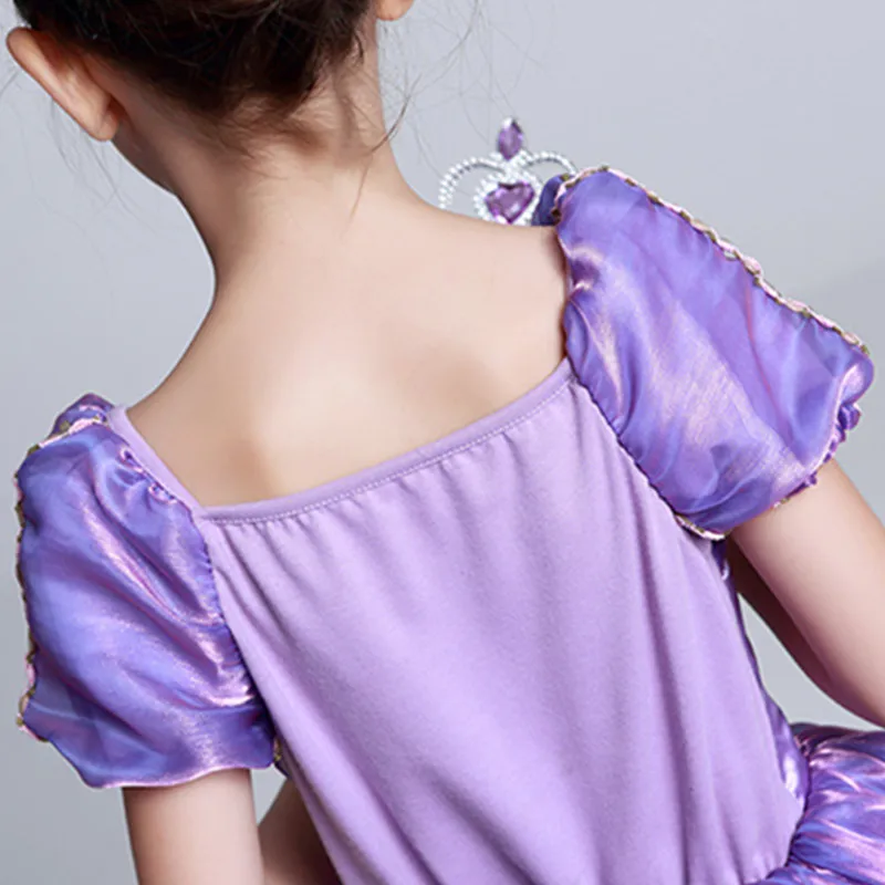 Платье принцессы для девочек Детский костюм косплея одежда на Хэллоуин и