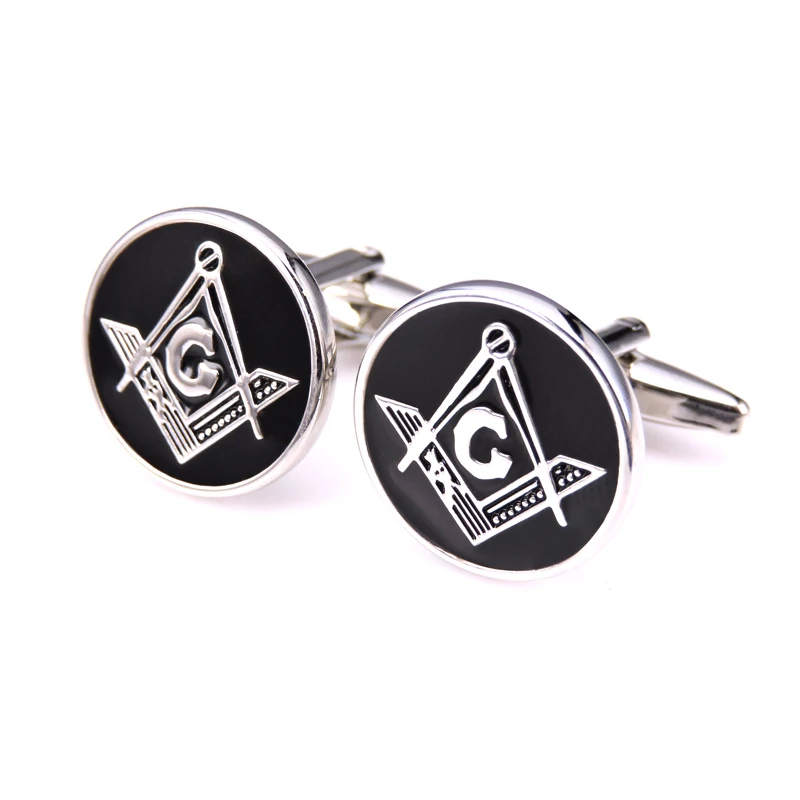 Высококачественные эмалированные французские рубашки Запонки WN из нержавеющей