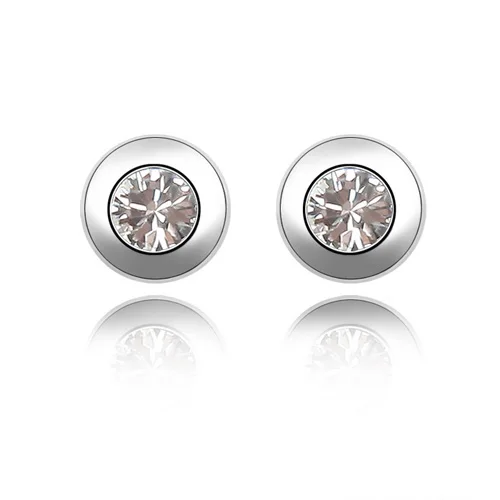 Женские серьги гвоздики с австрийским кристаллом 11 цветов s #82336|brand stud earrings|fashion