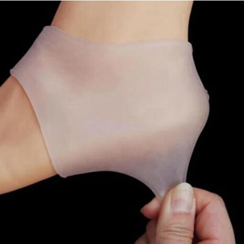 

1 Pair Silicone Foot Heel Sock Cracked Foot Skin Care Protector