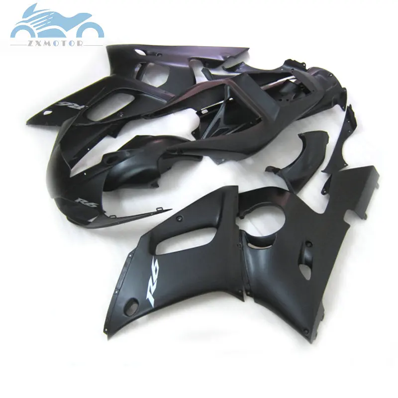 Комплекты обтекателей для мотоциклов на заказ YAMAHA R6 YZFR6 1998-2002 YZF 98 99 00 01 02 матовые