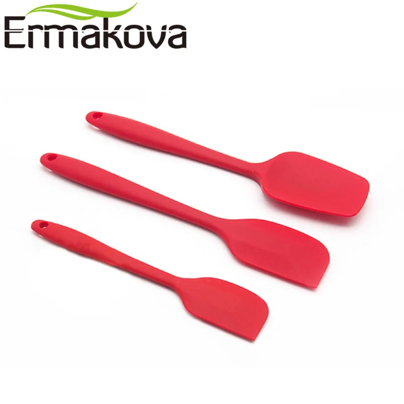 Силиконовая лопатка ERMAKOVA 3 шт./компл. набор посуды для выпечки смеси кондитерских