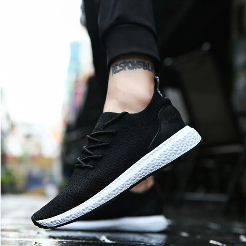 New Mesh Men Summer Casual Shoes Slip-On Lightweight Comfortable Breathable Walking Sneakers Feminino Zapatos | Обувь