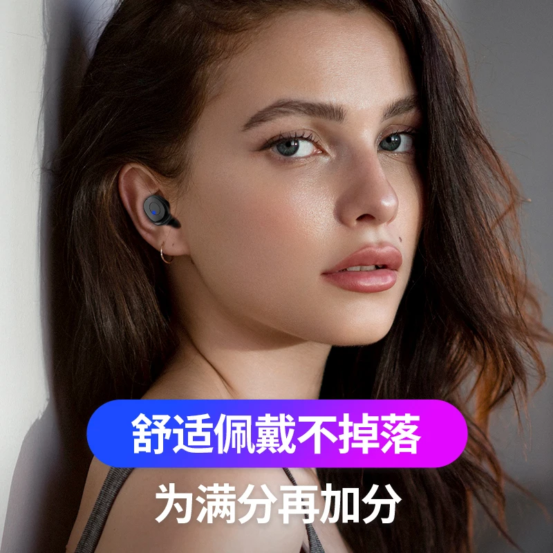 Yinyoo A13 T6 5D Bluetooth 5 0 TWS Беспроводные водонепроницаемые наушники с шумоподавлением