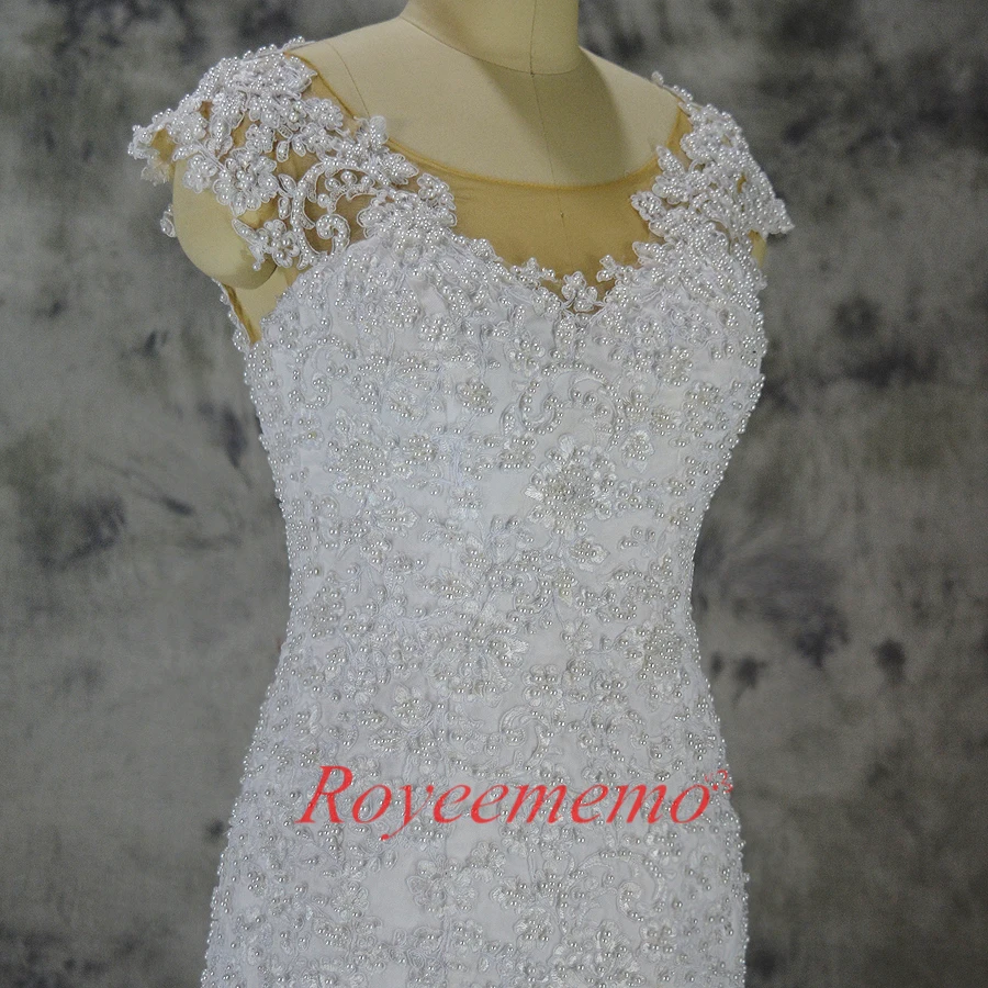 Свадебное платье Русалка с рукавами крылышками и бисером 2017|bridal gown|wedding gownswedding dress