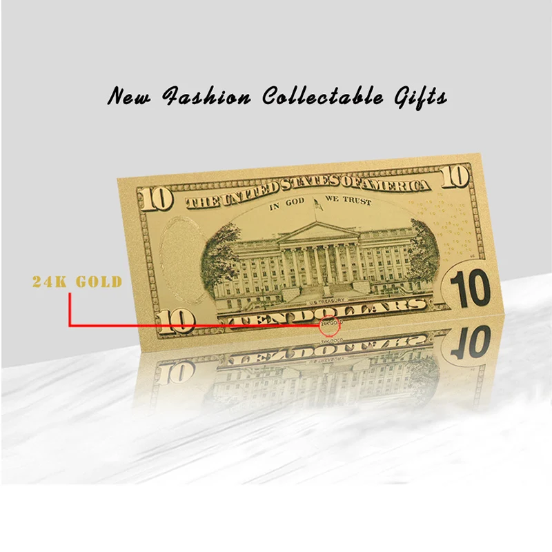 WR новая американская бумага для денег 5 долларов обычная купюра качество 24k 999 9