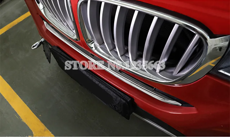 Для BMW X4 F26 нержавеющая передняя решетка сетка литье покрытие отделка 2014 2017 1