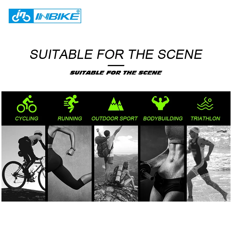INBIKE компрессионные гетры для езды на велосипеде MTB дорожный велосипед спортивные