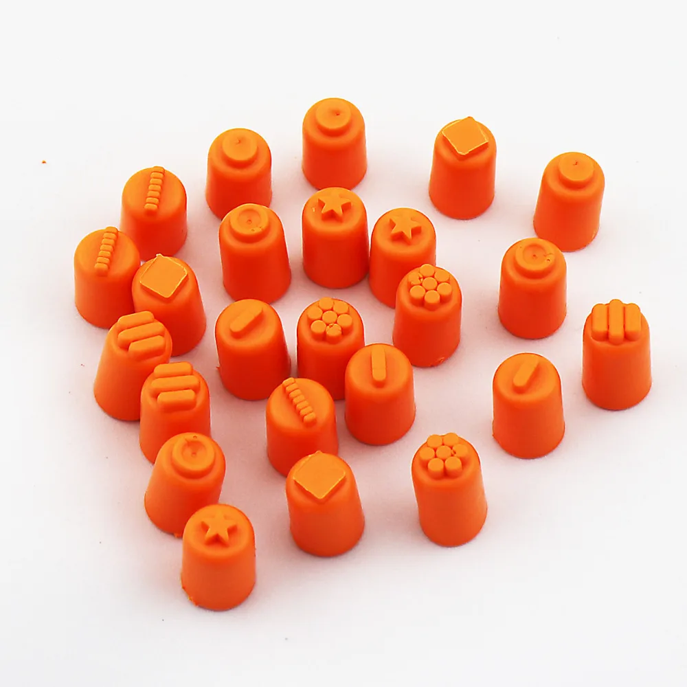 24 шт./партия милая накладка на палец штампы ручная работа инструменты для пайки