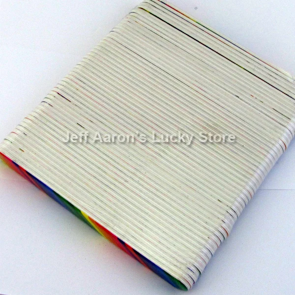 

50PCS NAIL ART MANICURE 2-SIDE COLORFUL BUFFING SANDING FILES BLOCK BUFFER TOOL
