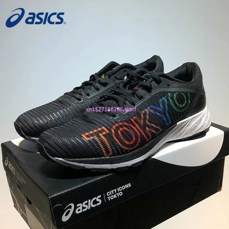 Новое поступление Аутентичные ASICS DynaFlyte 2 мужские устойчивые кроссовки ASICS спортивная обувь кроссовки