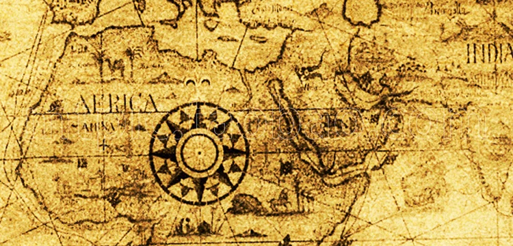 Винтажная парусиновая карта/картины старого мира винтажная имитация парусного