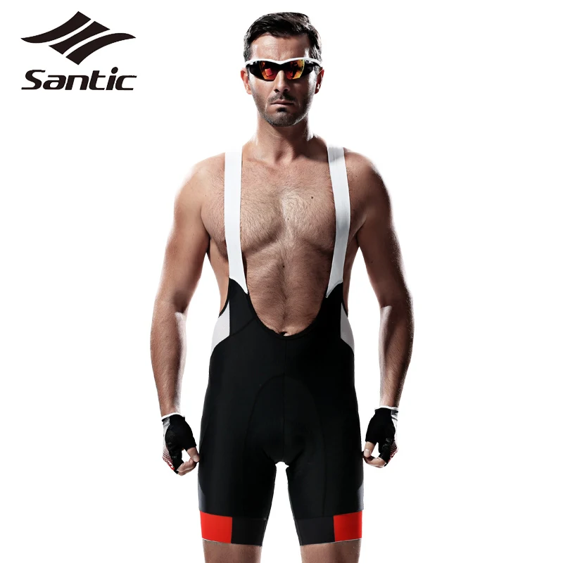 Santic велотрусы гелевые накладки высокоэластичные Mtb шорты для мужчин дышащие