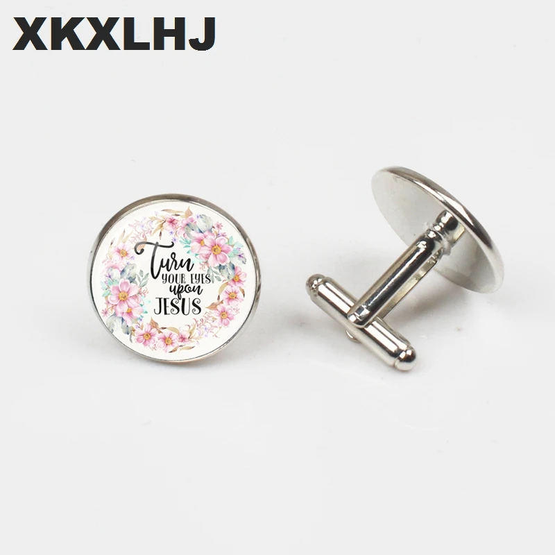 Новые браслеты XKXLHJ для Христианской Библии стеклянные купольные пуговицы цитаты