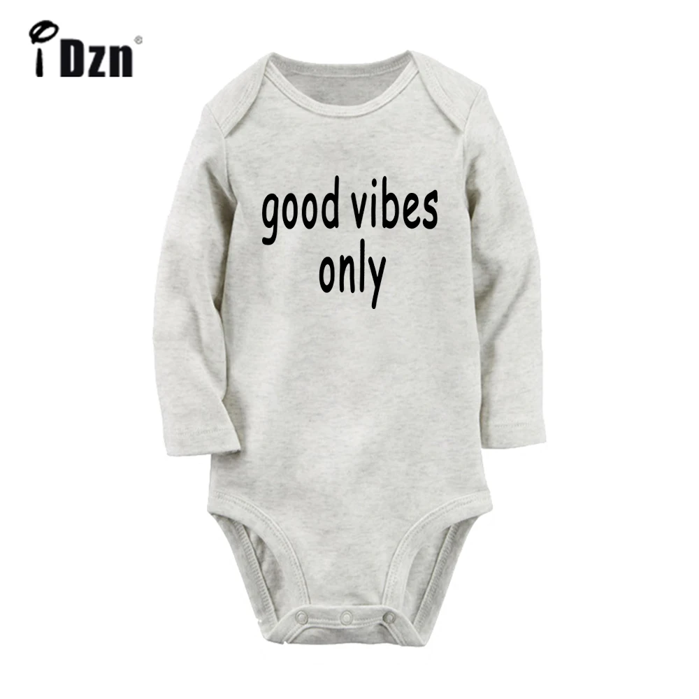My Body Choice Good Vibes дизайн одежды для новорожденных мальчиков и девочек комбинезон с