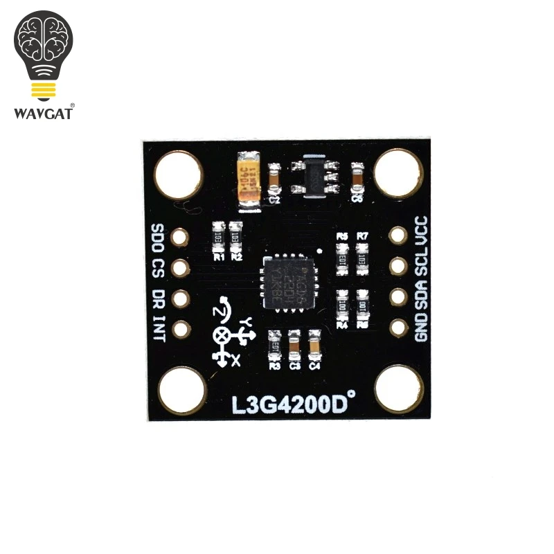 WAVGAT GY 50 L3G4200D Тройная ось гироскопа Модуль датчика угловой скорости IIC / SPI протокол