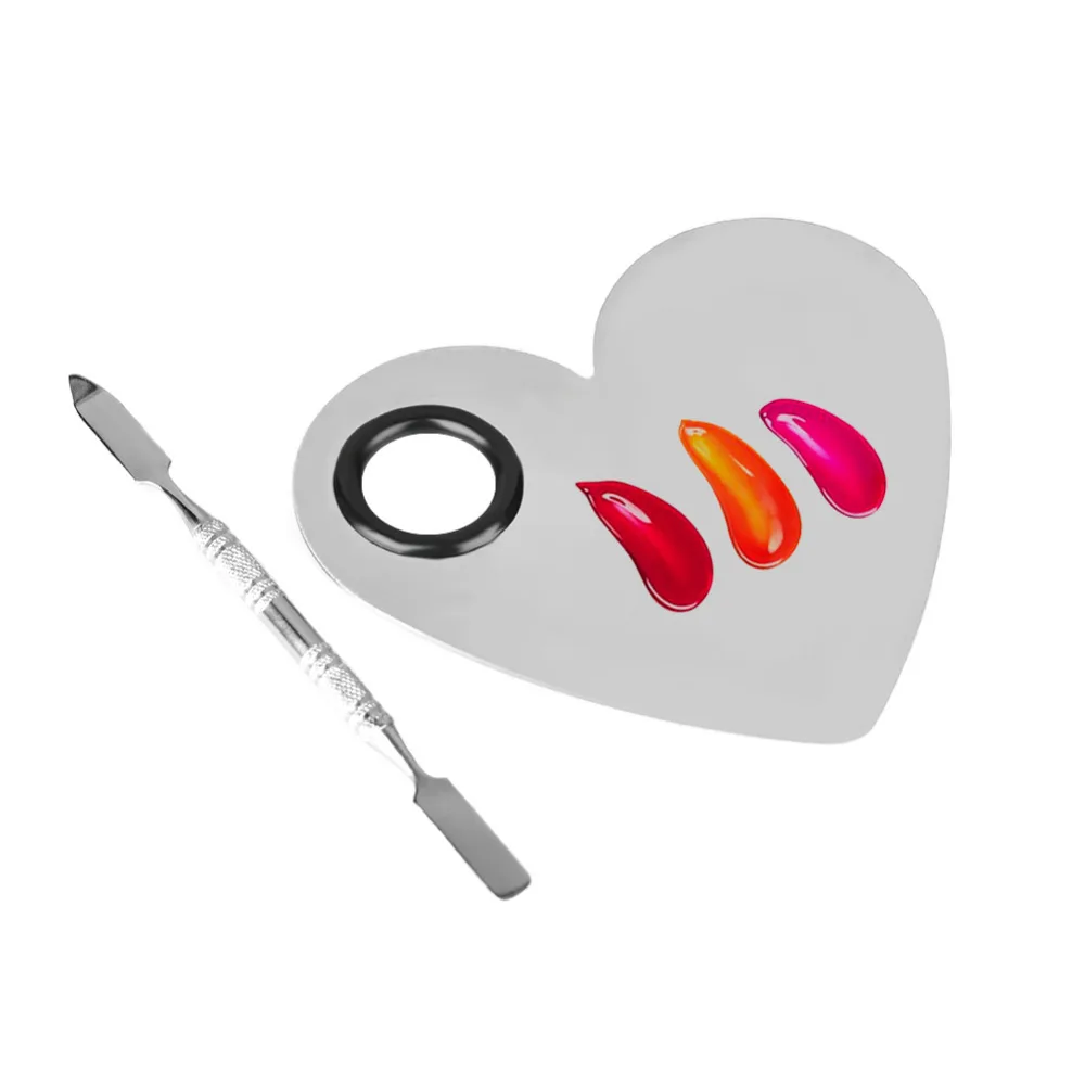 Пустая палитра для макияжа 1 шт. с инструментом смешивания шпателя матовые тени