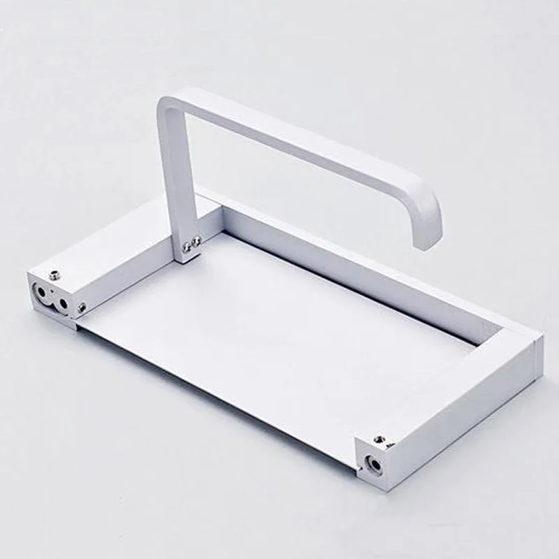 1 шт. алюминиевые настенные квадратные толстые держатели для туалетной бумаги