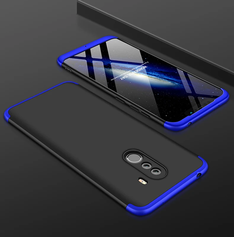 3 в 1 чехол для телефона для Nokia 7 Plus 8,1X7 чехол 360 полная защита Жесткий Чехол для Nokia 6,1 6,1 плюс X6 чехол