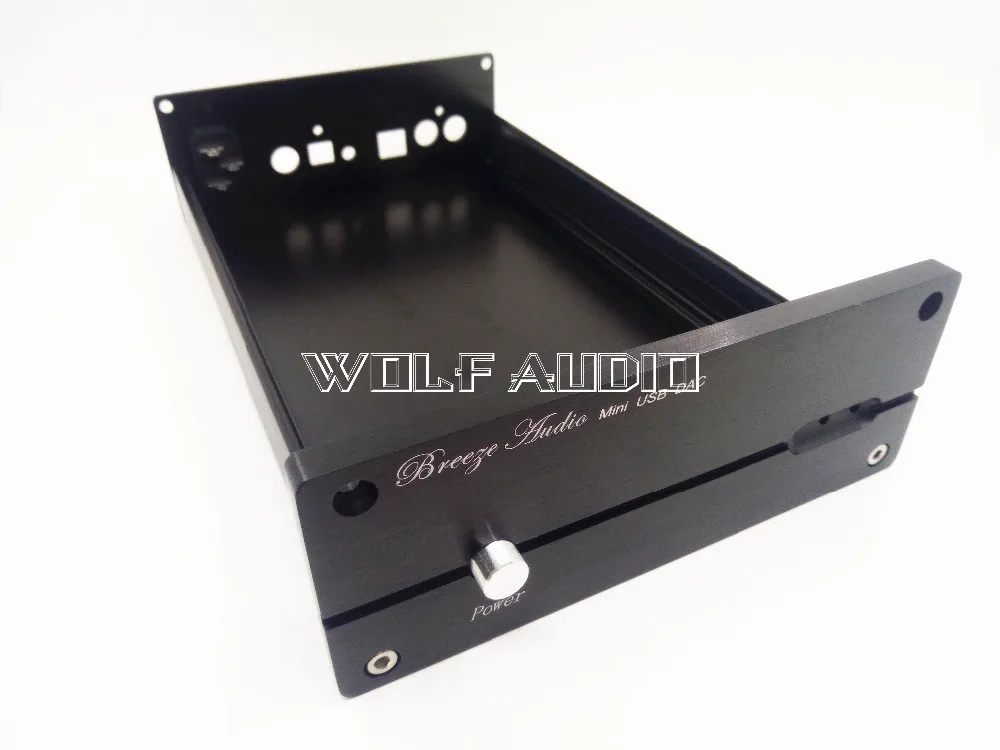 WL1506 черный полностью алюминиевый корпус AMP чехол Мини USB DAC
