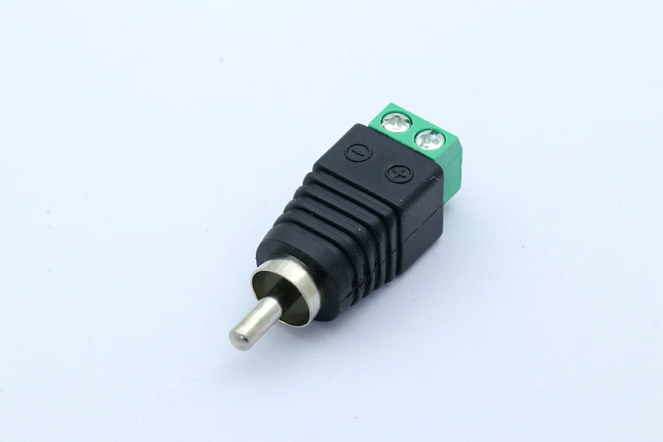 3 шт./лот CCTV Phono RCA штекер к AV разъем терминала видео AV балун международный стандарт