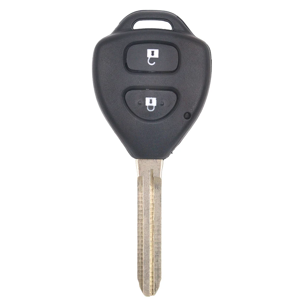 KEYECU Новый дистанционный ключ (Tokai) 2 кнопки 433 МГц для Toyota 2006 2011 HILUX VIGO с чипом 4D67 MDL