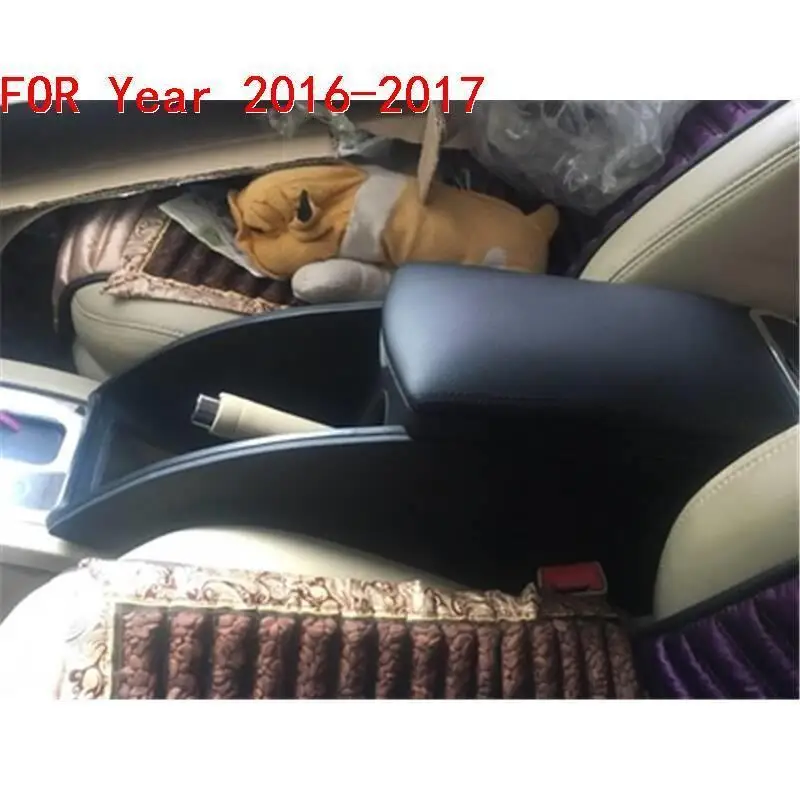 MODEL E Стайлинг авто подлокотник автомобиля-Стайлинг автомобиля молдинги Модернизированный декоративный протектор модифицированный подлокотник коробка 16 17 для Volkswagen Polo - Название цвета: MODEL E