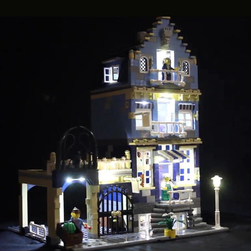 Светодиодный светильник для конструктора Lego 10190 совместимый с 15007 маркетом