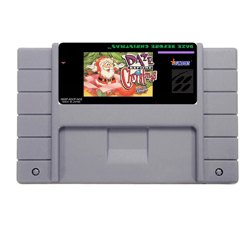 Горячая продажа 16 бит 46pin карточки для Супер игры-Daze до Рождества | Электроника