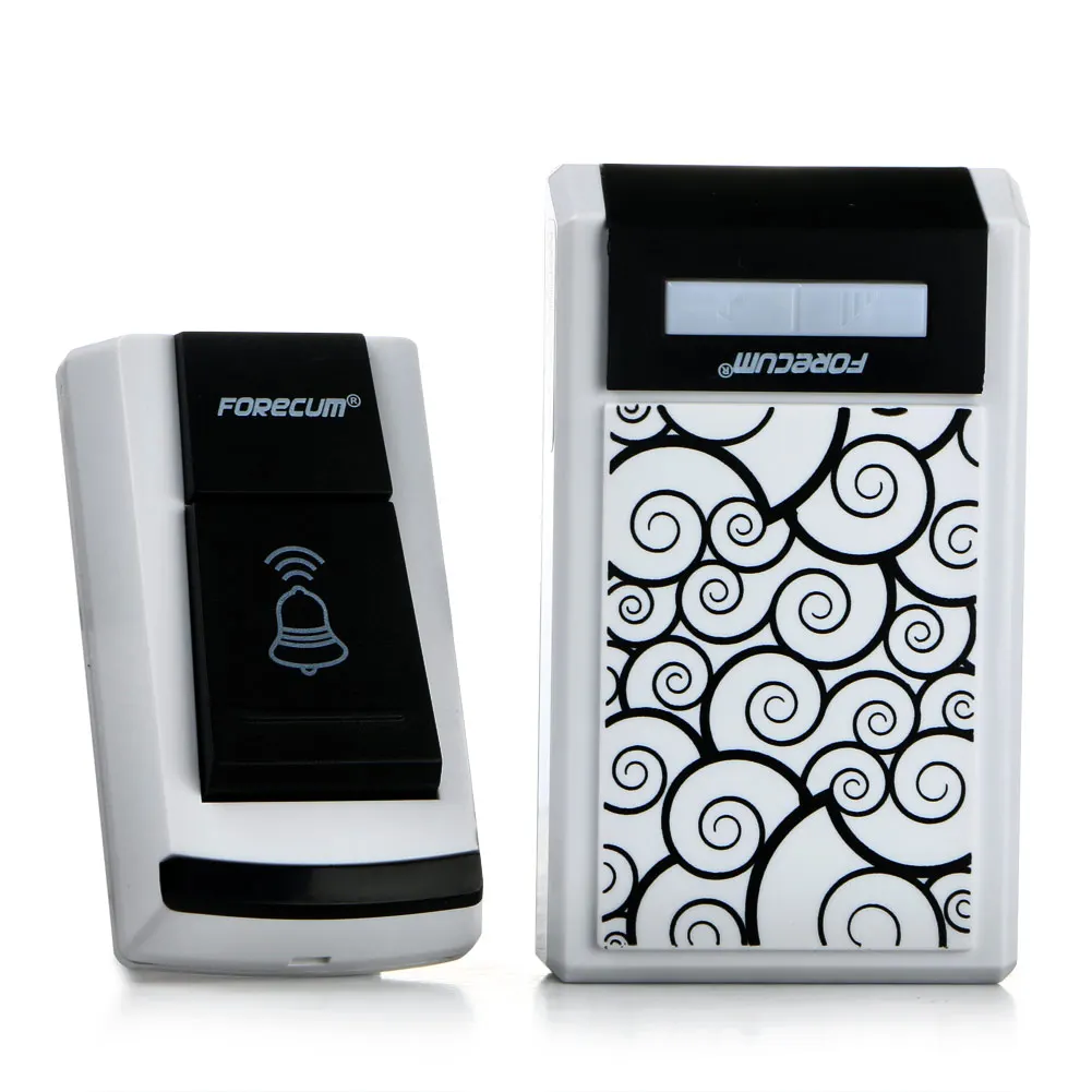 Новый водонепроницаемый умный беспроводной дверной звонок два приемника пульт