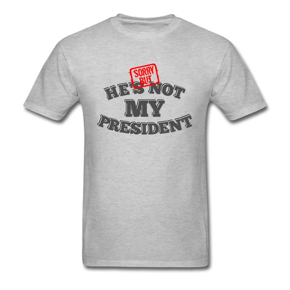 Sorry He's Not My President 2018 Мужская черная футболка с 3D буквенным принтом хлопковая