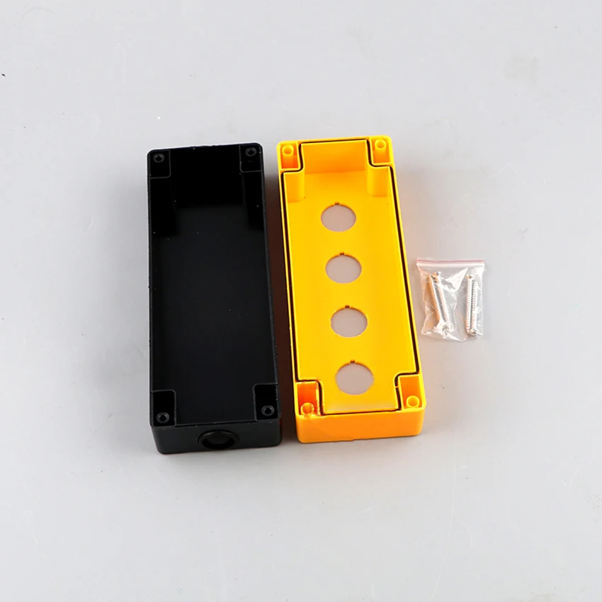 Пластиковый электронный проекционный ящик Аварийная остановка кнопочный