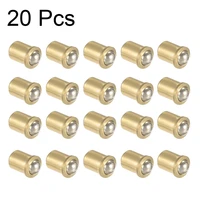 uxcell 20pcs 5x8 5mm 7x10mm cabinet drawer closet door spring brass ball catch furniture fitting door lock replacement parts