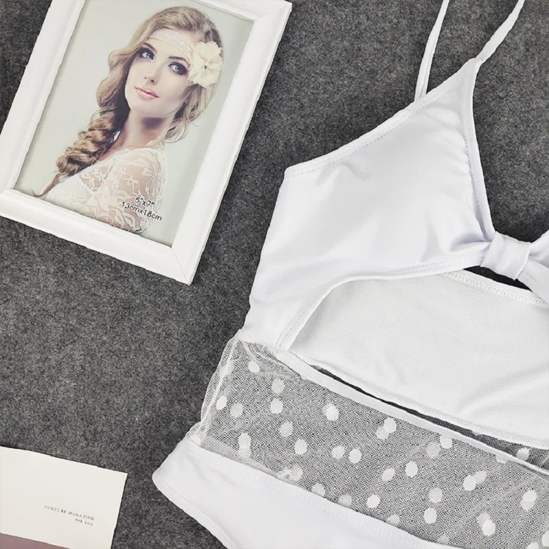 2020 цельное бикини сексуальный купальник с открытой спиной вырезами купальный