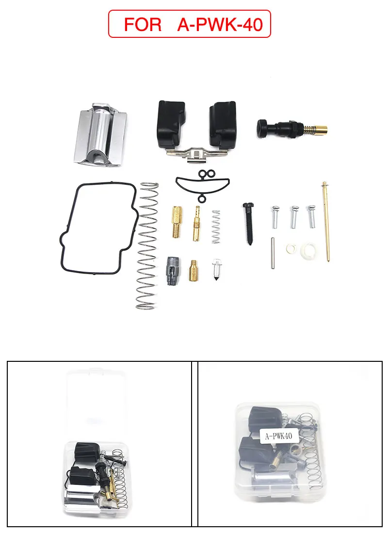 Alconstar-24 26 28 30 32 34 36 38 40 мм KEIHIN PWK KOSO OKO мотоциклетный карбюратор Carburador Ремонтный комплект с запасными струями