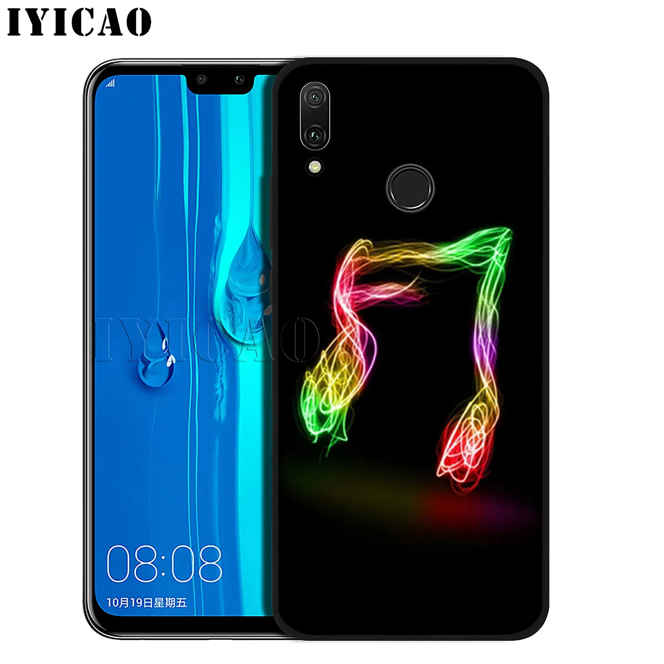 Мягкий силиконовый чехол для телефона IYICAO Love Music Note Piano Umbrella Huawei Mate 30 20 10 Pro Lite Nova 5I 4