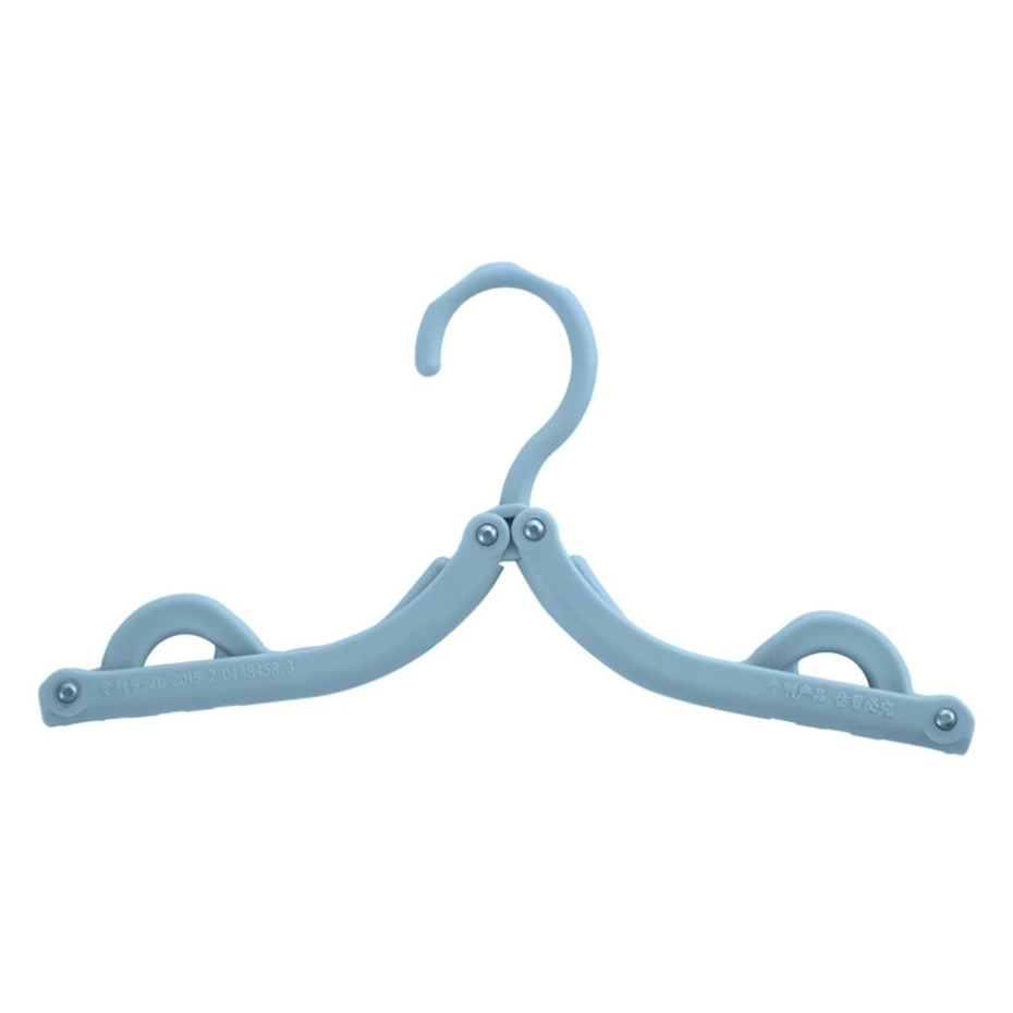 

YINGTOUMAN 5pcs Travel Portable Folding Hanger Multifunction Magic Stretch Clothes Plastic Hangers Travel Outdoor Multi Tools