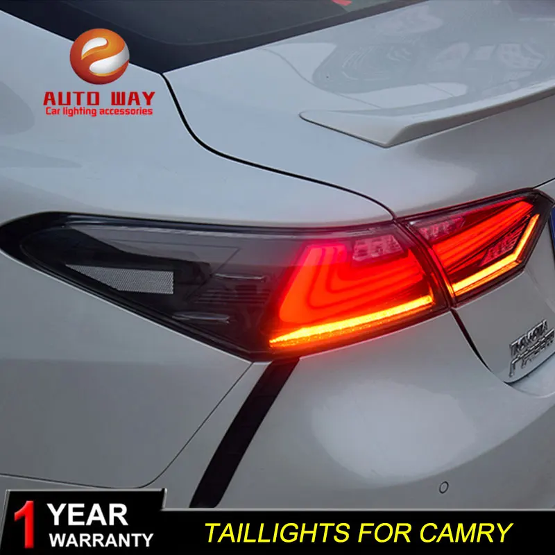 Автомобильный Стильный чехол для задних фонарей, чехол для Toyota camry RS-TYPE, задний фонарь, светодиодный задний фонарь, светодиодный DRL