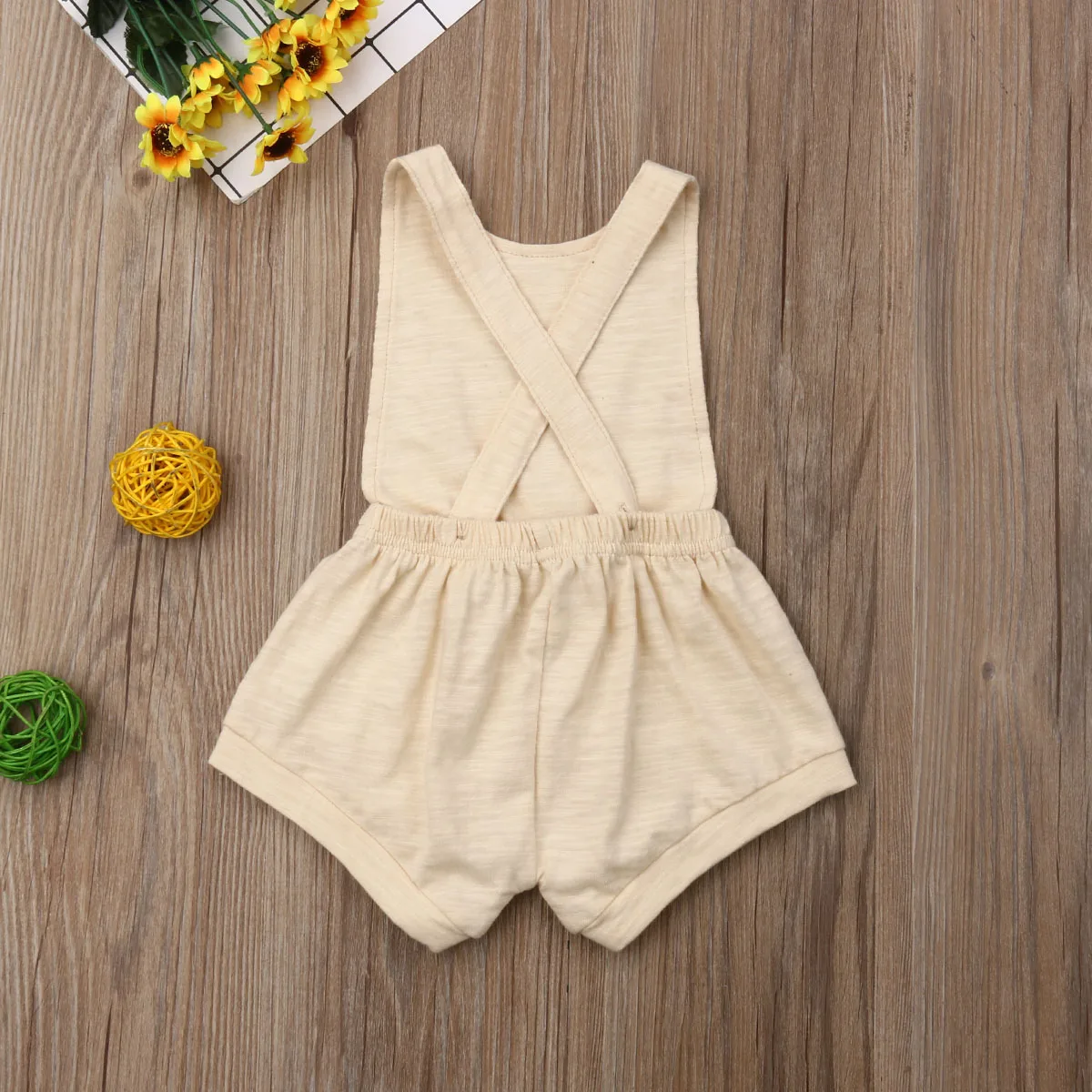 Комбинезон с открытой спиной для девочек 0 24 месяцев|Ромперы| |