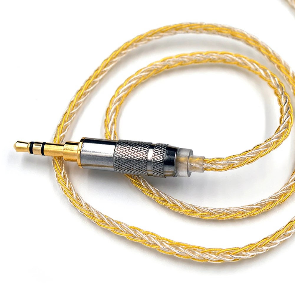 Плетеный кабель для наушников KZ B/C/MMCX Pin Plug 200 Cores ZSN/ZST/ZS10/AS10/ES3 | Электроника