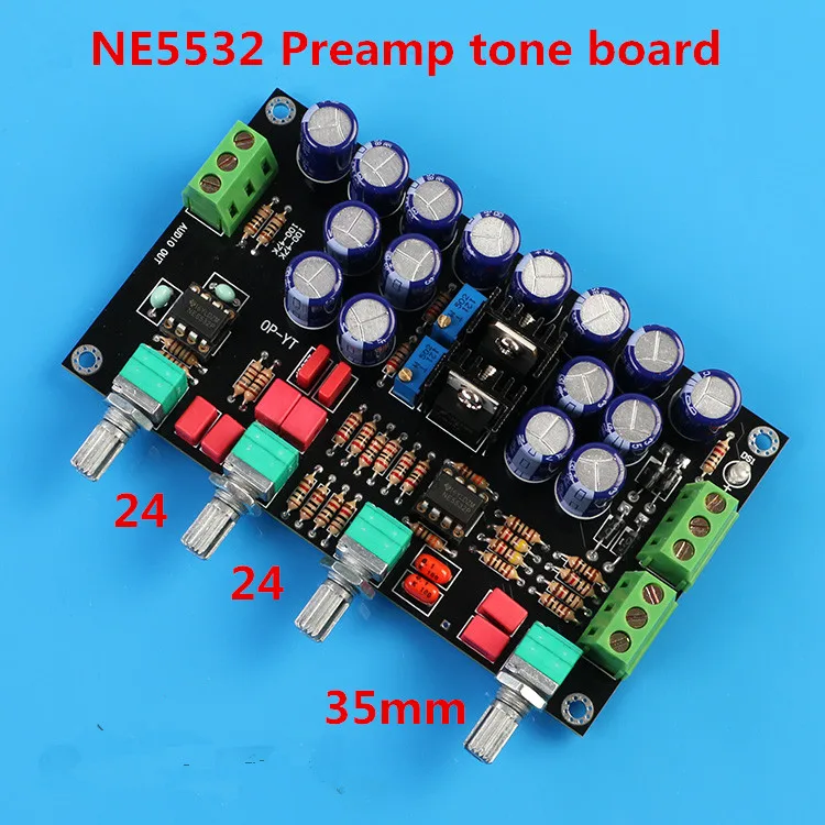 Усилитель предварительного уровня NE5532 HIFI с управлением громкостью|tone board|hifi