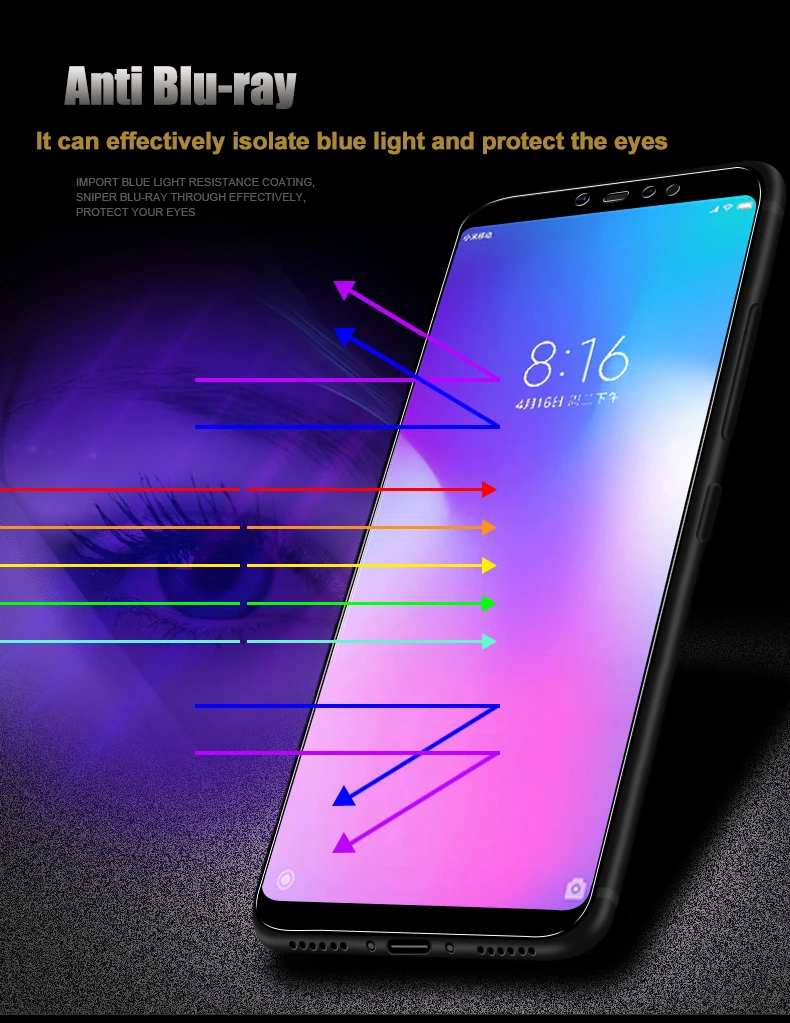 Lot 3pcs 3D Glossy Anti-Fingerprint Tempered glass For Huawei Enjoy 7 Premium Full Cover Film Screen Protector | Мобильные телефоны