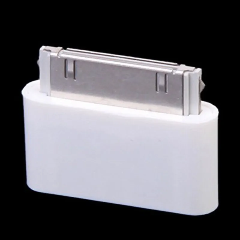 Для микро флеш накопителя USB аудиокабель с переходником 30 pin типа Мама/Мужской