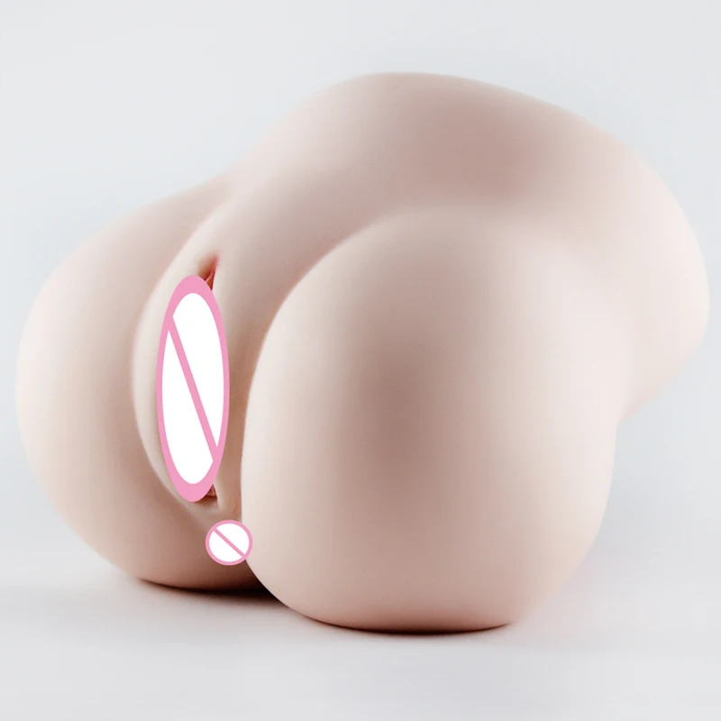 Кожзаменитель Большой Реалистичная задница киска влагалища анальный