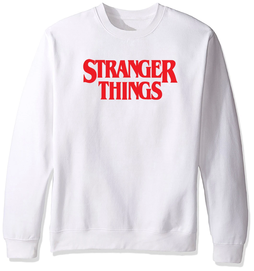 

Spring Hoodies 2019 New Hot Sale Fleece Long Sleeve O-Neck Pullovers Harajuku Sweatshirt For Men Hoody STRANGER THINGS Hoodie