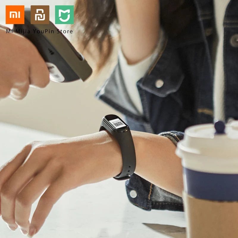 Xiaomi Mi Band 4 Original 2019 Newest Music Smart Miband Bracelet Heart Rate Fitness 135mAh Bluetooth 5.0 Color Screen | Электроника