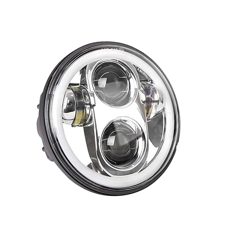 5-3/4 RGB разноцветные белые красные синие зеленые светодиодные фары Halo Angel Eye 5 75